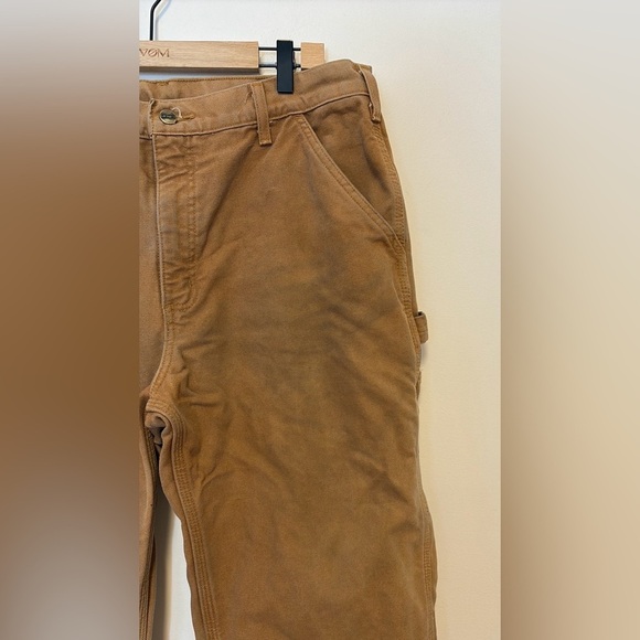 Carhartt lined carpenter pants , sz 36 X 30 - Picture 8 of 12